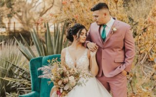 Central Coast California Bohemian Emerald Styled Wedding