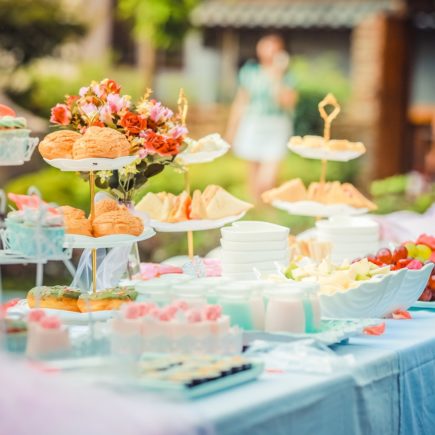 Bridal Shower Table Decor