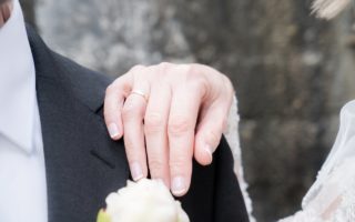 Woman Wearing Wedding Band