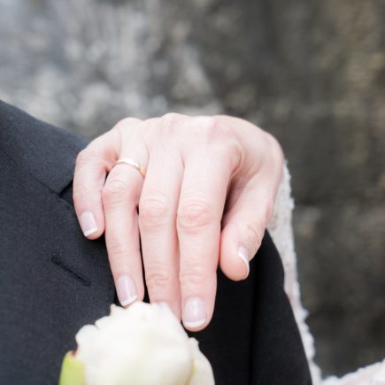 Woman Wearing Wedding Band