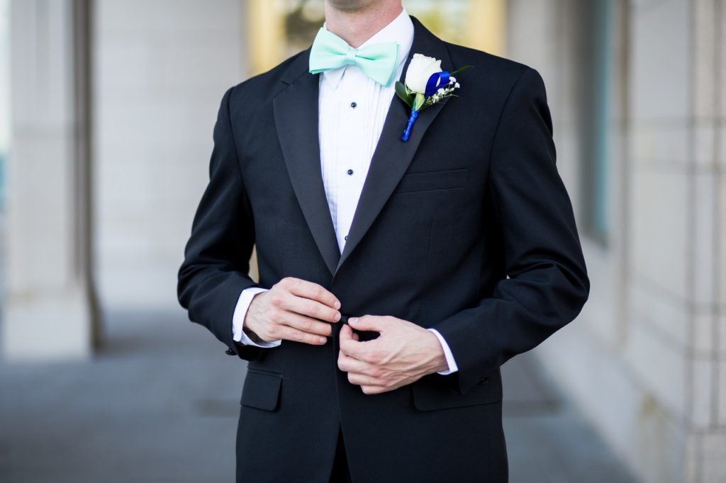 Formal White Tie Groom