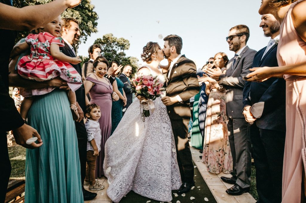 Men and Women Wedding Guests